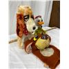 Image 2 : Lot of 3 Vintage Stuffed Animals and Hand Puppet