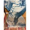 Image 4 : Large Roy Rogers and Trigger Cardboard Stand Up Display 4'Tall Shows Minor Wear Folds in Half