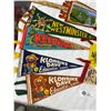 Image 2 : Lot of 10 Vintage Souviner Small Pennants