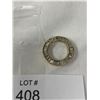 Image 2 : 10k Gold 1 ct Diamond Circle of Life Pendant Needs Repair.