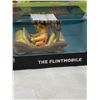 Image 2 : Lot of 2 NIP Hotwheels 1:50 Scale The Flintstones Flintmobile and the Jetsons Jet Capsule