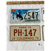 Image 2 : Lot of 4 Different USA License Plates