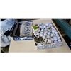 Image 1 : 2 boxes of BC licence plates and golf balls