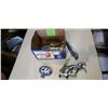 Image 1 : BOX OF CAR EMBLEMS AND BADGES