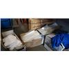 Image 1 : Four boxes of plastic bags and coveralls