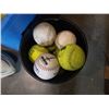 Image 2 : TOTE OF SPORTS BALLS, RUGBY BALL, SOCCER BALLS, SOFT BALLS, ETC