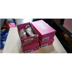 4 pairs of new iron fist ladies shoes size 7