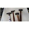 Image 2 : 4 VINTAGE HAMMERS