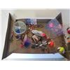 Image 2 : TRAY OF FISHING TACKLE, LURES, HOOKS