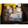 Image 2 : BOX OF FILIAMENT LIGHT BULBS - NO LED