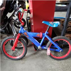 Spiderman kids bike