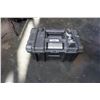 Image 1 : HUSKY TOOL BOX W/ KNEE PADS AND ASSORTED HAND TOOLS