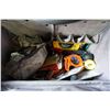 Image 3 : HUSKY ROLLING CONTRACTORS BAG W/ ASSORTED HAND TOOLS AND FREUD DADO SET