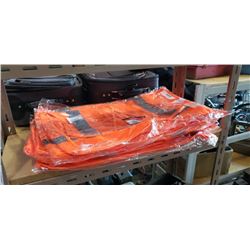 10 NEW LARGE SAFETY VESTS