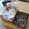 Image 1 : Lot of 200 metric sockets 11,13,12,15 and box of swivel sockets