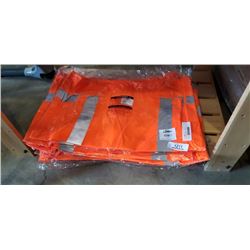 10 NEW LARGE SAFETY VESTS