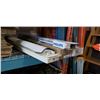 Image 1 : LOT OF PHILIPS AND OTHER FLUORESCENT BULBS AND LIGHT FIXTURE