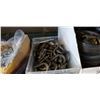 Image 2 : Lot of banding and ties, with 7000 square nuts and 50 shackles