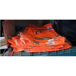 10 NEW LARGE SAFETY VESTS