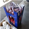 Image 3 : Box of 12 new padded bat and ball sets and box of stuffed dogs