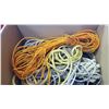 Image 2 : BOX OF ROPE AND BUNGEE CORDS