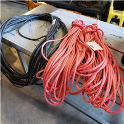 Large extention cord and 200ft of braided duracord rope