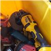 Image 2 : Yellow bin of power tools