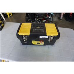 STANLEY TOOL BOX W/ ASSORTED TOOLS