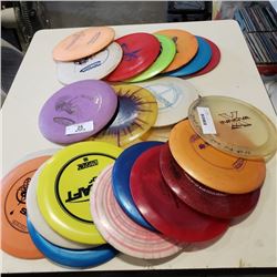 22 FRISBEE GOLF DISCS