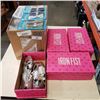 Image 1 : 200 new color zippers and 4 pairs of new ironfist ladies shoes size 7 & 8