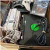 Image 3 : Box of xbox, xbox 360 Wii and gamecube consoles, controllers, games and accessories