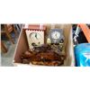 Image 2 : WOOD CLOCK, HOCKEY CLOCK, ROOSTER CLOCK AND FINDING NEMO HARD CASE KIDS LUGGAGE