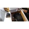 Image 3 : PROJECTOR, SONY STEREO, ALARM CLOCK AND TABLE LAMP WITH OUTLETS
