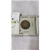 Image 2 : 3 CANADIAN 1913 SILVER 25 CENT COINS, RARE 5 CENT COIN, AND LARGE CENT