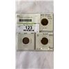 Image 2 : 7 USA INDIAN HEAD CENTS 1890-1907