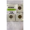 Image 2 : 7 USA 5 CENT INDIAN HEAD/BUFFALO NICKELS 1935-37