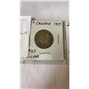 Image 2 : 3 CANADIAN SILVER 25 CENT KING GEORGE V 1917, 1918, 1919  925 SILVER