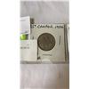 Image 2 : 3 CANADIAN SILVER 25 CENT KING GEORGE V 1934, 1935, 1936  .800 SILVER