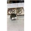 Image 1 : 3 TRAYS OF JEWELLERY - BEADED, SILVER TONE, ETC