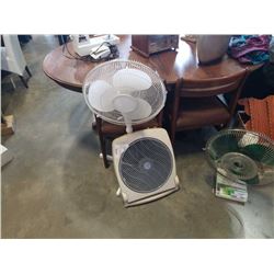 Floor fan and table fan