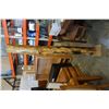 Image 1 : 5 ft tall wooden decor with base
