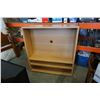 Image 1 : MAPLE SHELF APPROX 51 INCHES TALL