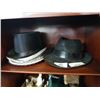 Image 1 : LOT OF HATS, TOP HAT, FEDORAS