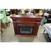 Image 1 : COLEMAN FIREPLACE INSERT WITH MANTLE