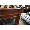 Image 4 : COLEMAN FIREPLACE INSERT WITH MANTLE
