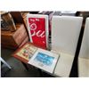 Image 1 : BUDWEISER BANNER, STITCHED PICTURE AND PRINT