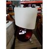 Image 1 : RED MODERN TABLE LAMP