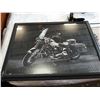 Image 3 : 2ft x 3ft framed harley davidson from 1990
