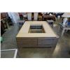 Image 2 : IKEA QUEENSIZE BED FRAME WITH UNDERBED STORAGE 12 DRAWERS
