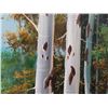 Image 3 : OIL PAINTING ON CANVAS FOREST SCENE